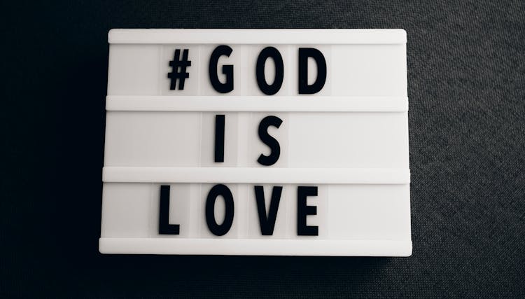 Text God Is Love