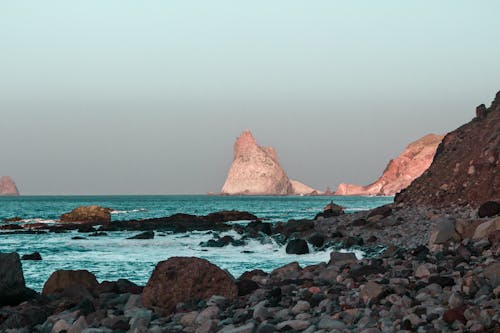 岩石, 景觀, 海 的 免費圖庫相片