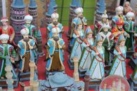 Close-Up Shot of Ottoman Figurines