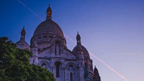 Sacre Coeur Basilica Catholic Church in Paris France