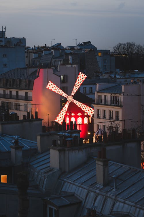 Moulin Rouge Glamorous Parisian Nightclub in Paris