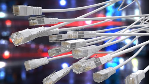 Gratis arkivbilde med ethernet-kabel, kabel, lan-kabel