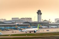 White and Blue Passenger Plane on Airport