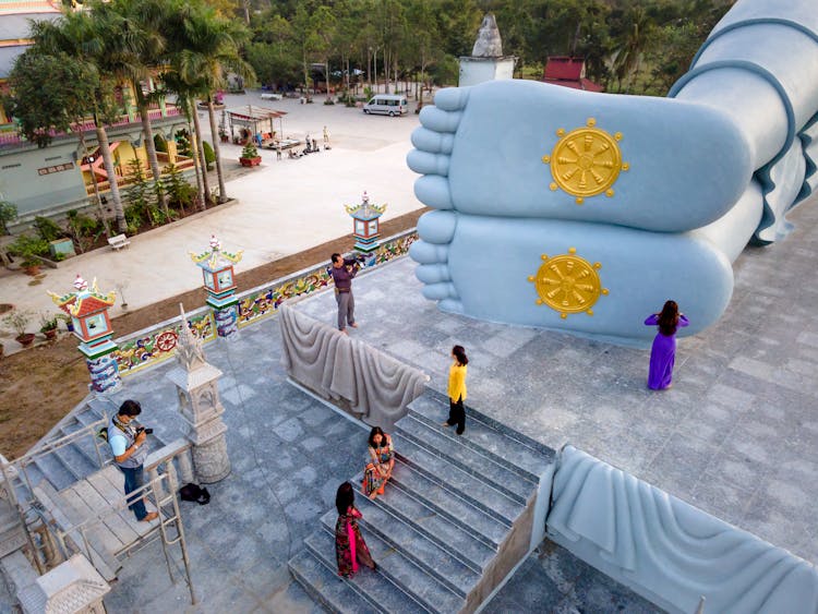 The Largest Buddha Statue In Soc Trang, Vietnam 