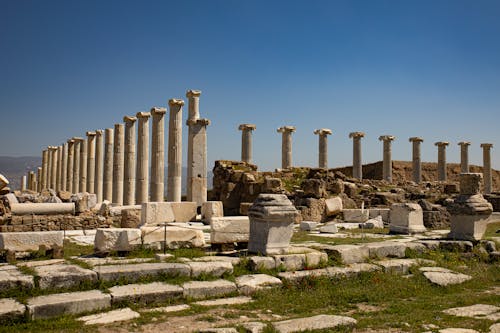 Free Archaeological Site of Laodikeia Stock Photo