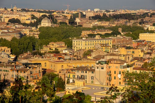 Aerial Photography of City Buildings