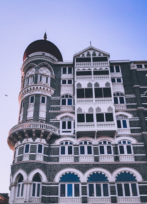 Low Angle Shot of Architectural Building under Clear Blue Sky 