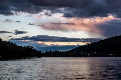 Gratis stockfoto met avond, berg, bomen