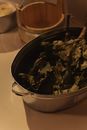 Stainless Steel Cooking Pot With Food