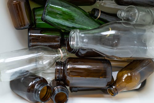 Gratis Foto stok gratis botol kaca, dapat didaur ulang, daur ulang Foto Stok