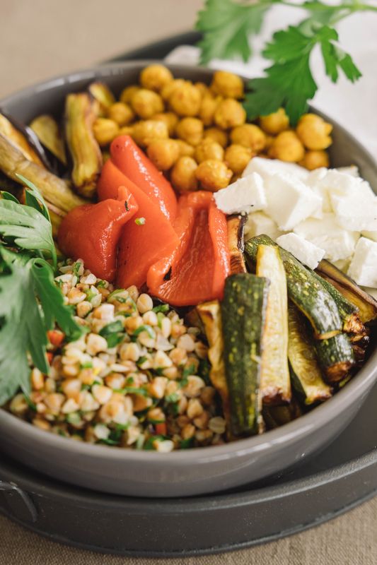 Mediterranean Grain Bowl