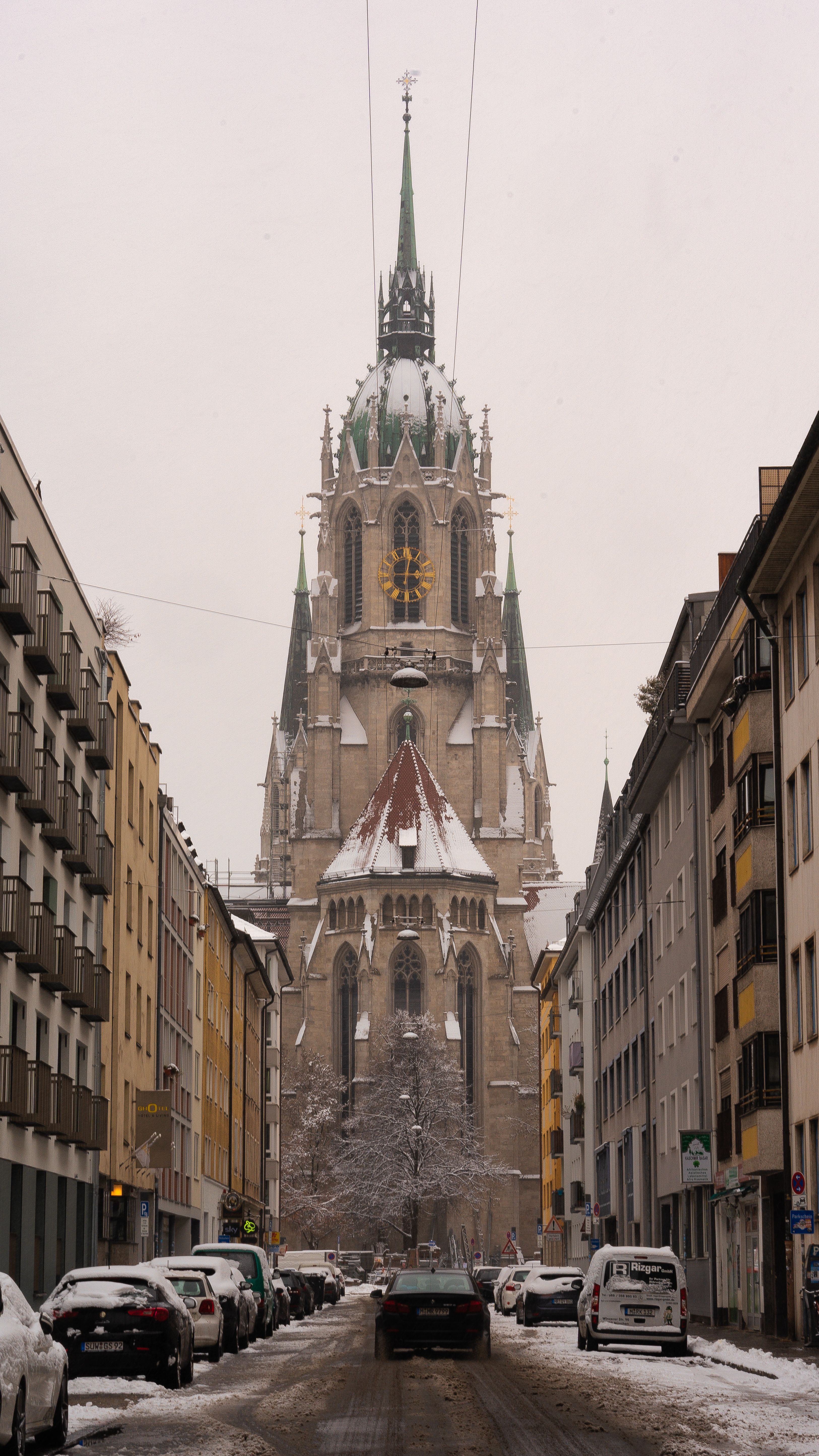 A Low Angle Shot of a Gothic Church · Free Stock Photo