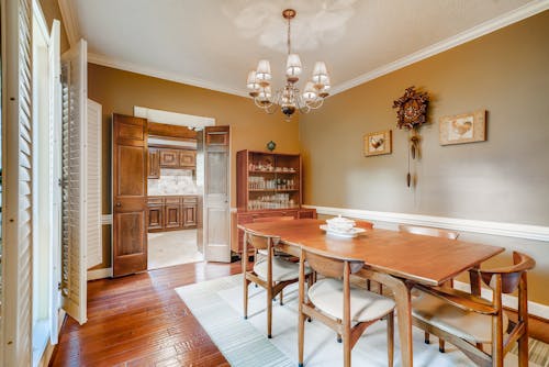 Interior Design of a Dining Room