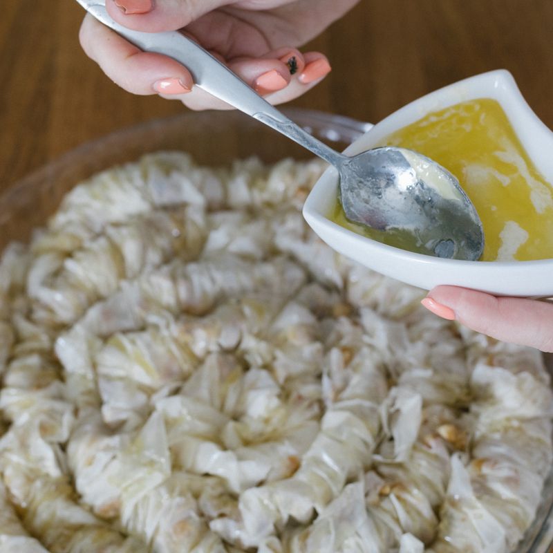 Tunisian Maklouta with Harissa and Cheese