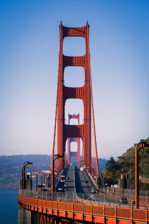 Бесплатное стоковое фото с архитектура, мост, мост золотые ворота