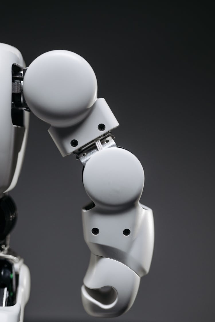 Close-Up Photo Of A Robot Arm