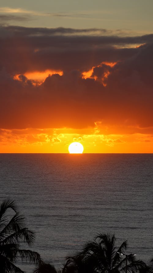 Beautiful View of the Sea During Golden Hour