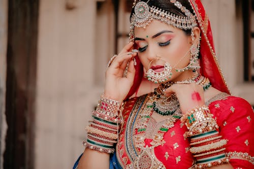 傳統, 印度女人, 新娘 的 免費圖庫相片