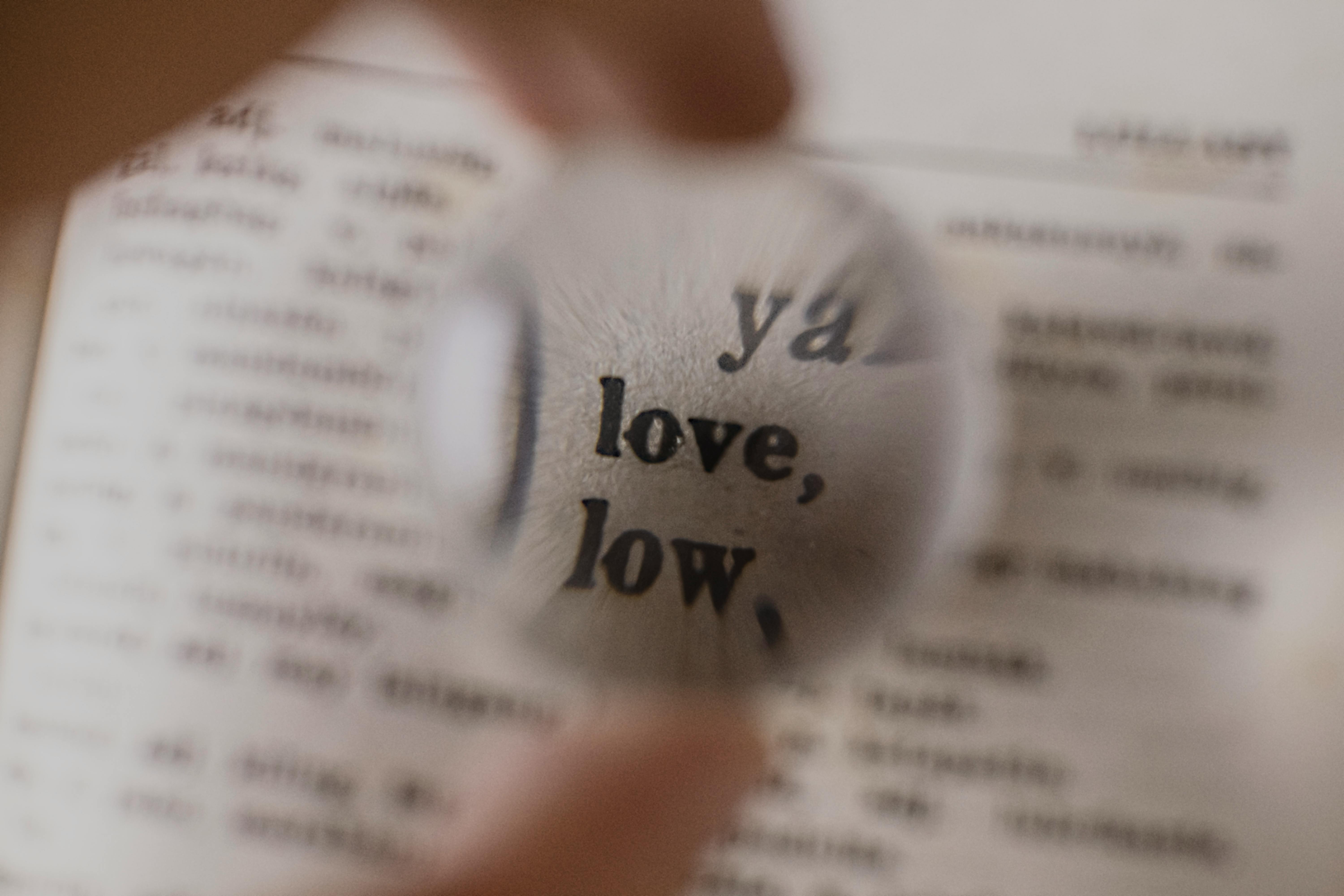 a hand holding a magnifying glass