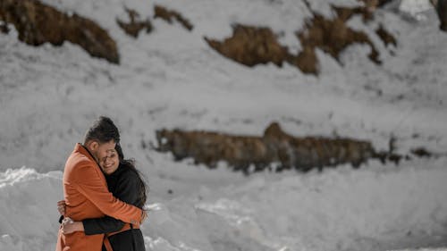 Couple Hugging Each Other