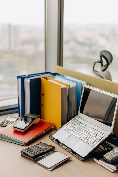 Workspace Near Glass Window