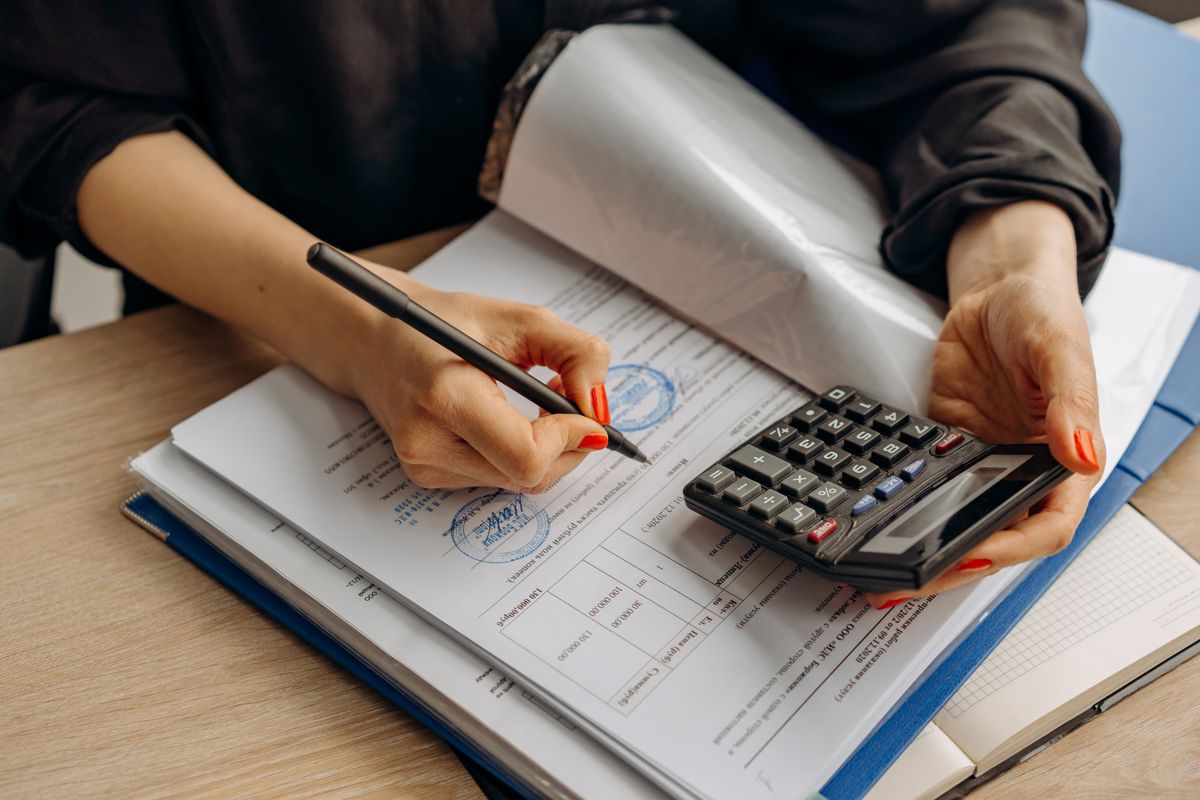Financial ledger and documents