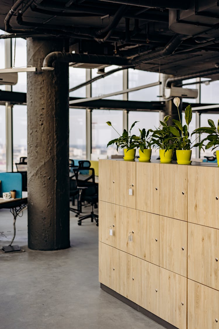 Interior Design Of An Office Workstation