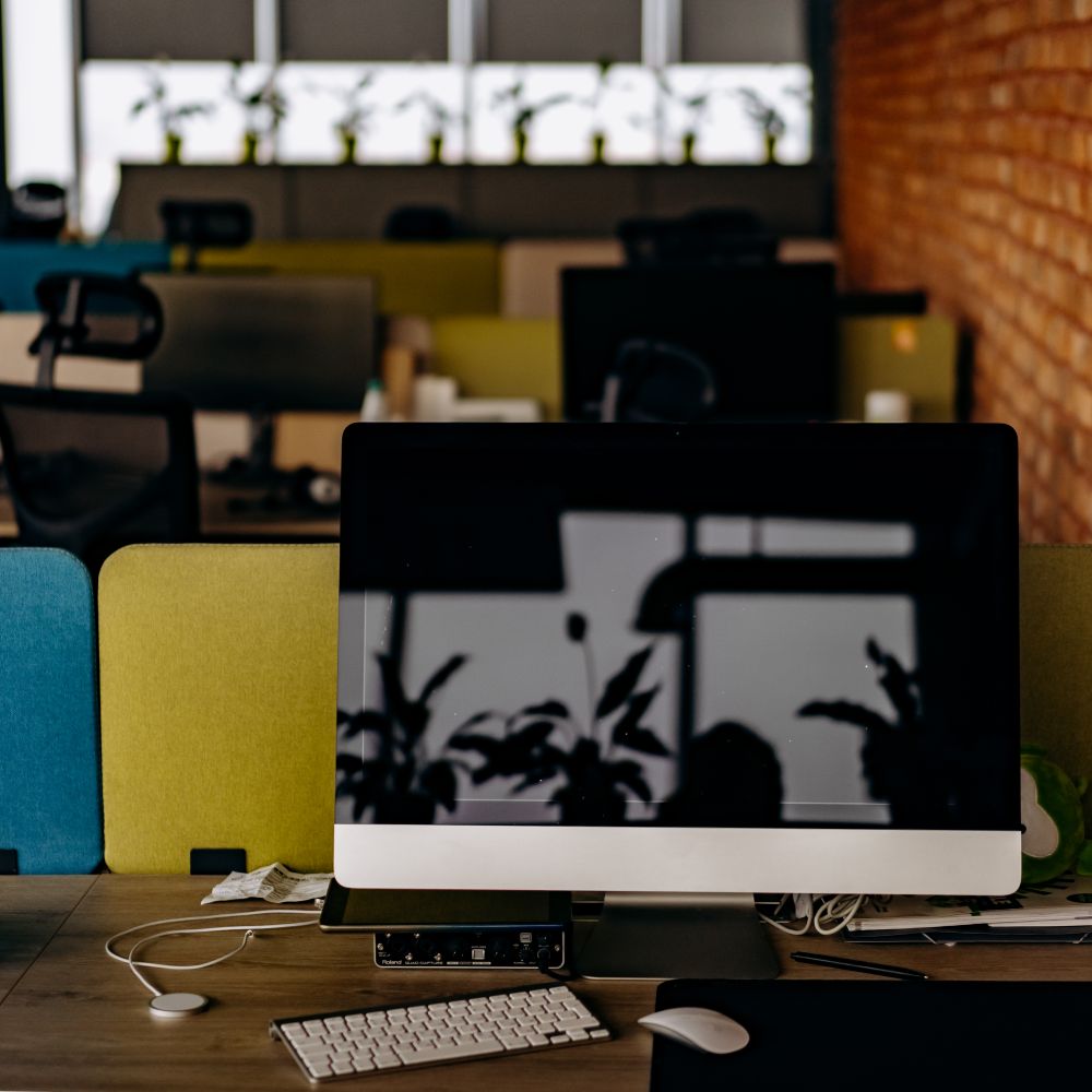 Darenth — office relocation team moving desks and equipment