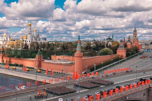 Army Parade near Kremlin