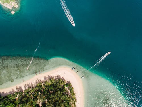 Birds Eye View of an Island