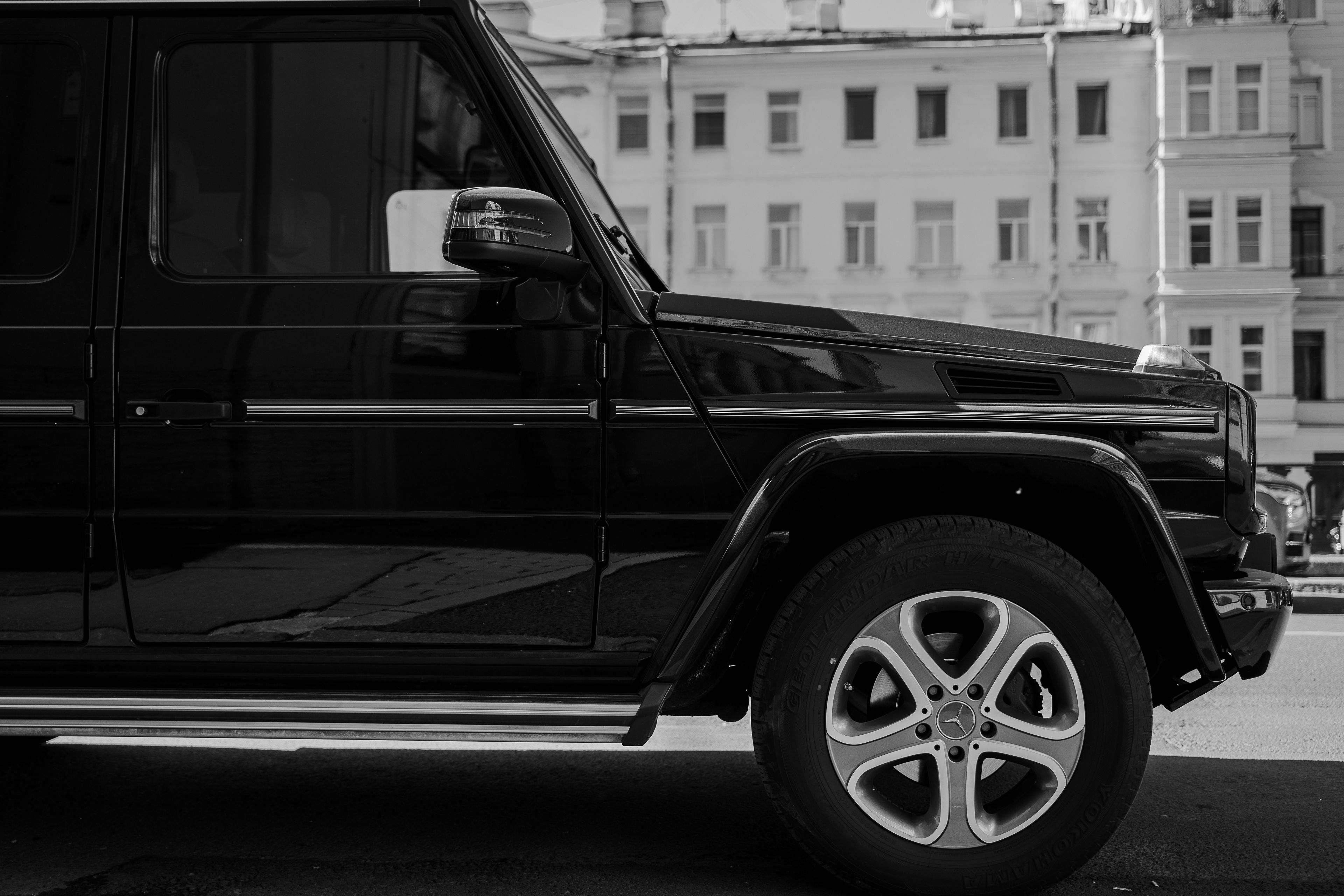 Land Rover Defender chauffeur driven car