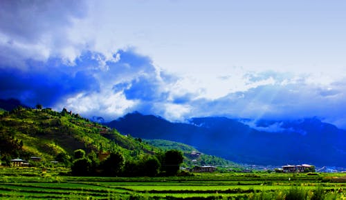 Immagine gratuita di azzurro, montagne, natura