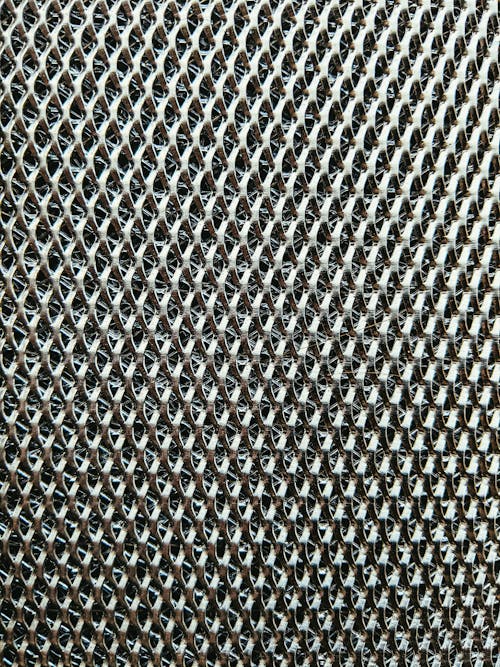 Close Up of Metalic Net