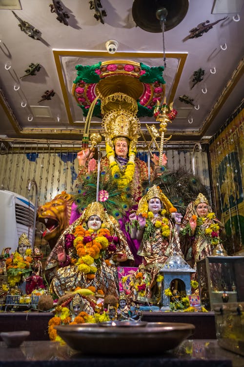 A Shrine of the Goddess Durga