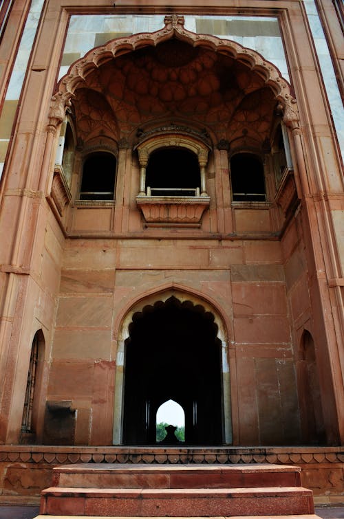 Low Angle Shot of the Entrance of Safdarjung Tomb