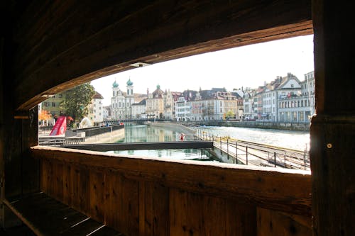 シティ, スイス, ブリッジの無料の写真素材