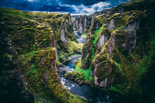 Ilmainen kuvapankkikuva tunnisteilla islanti, joki, kallio