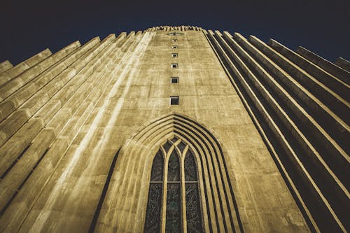 Low Angle Architekturfoto Des Gebäudes