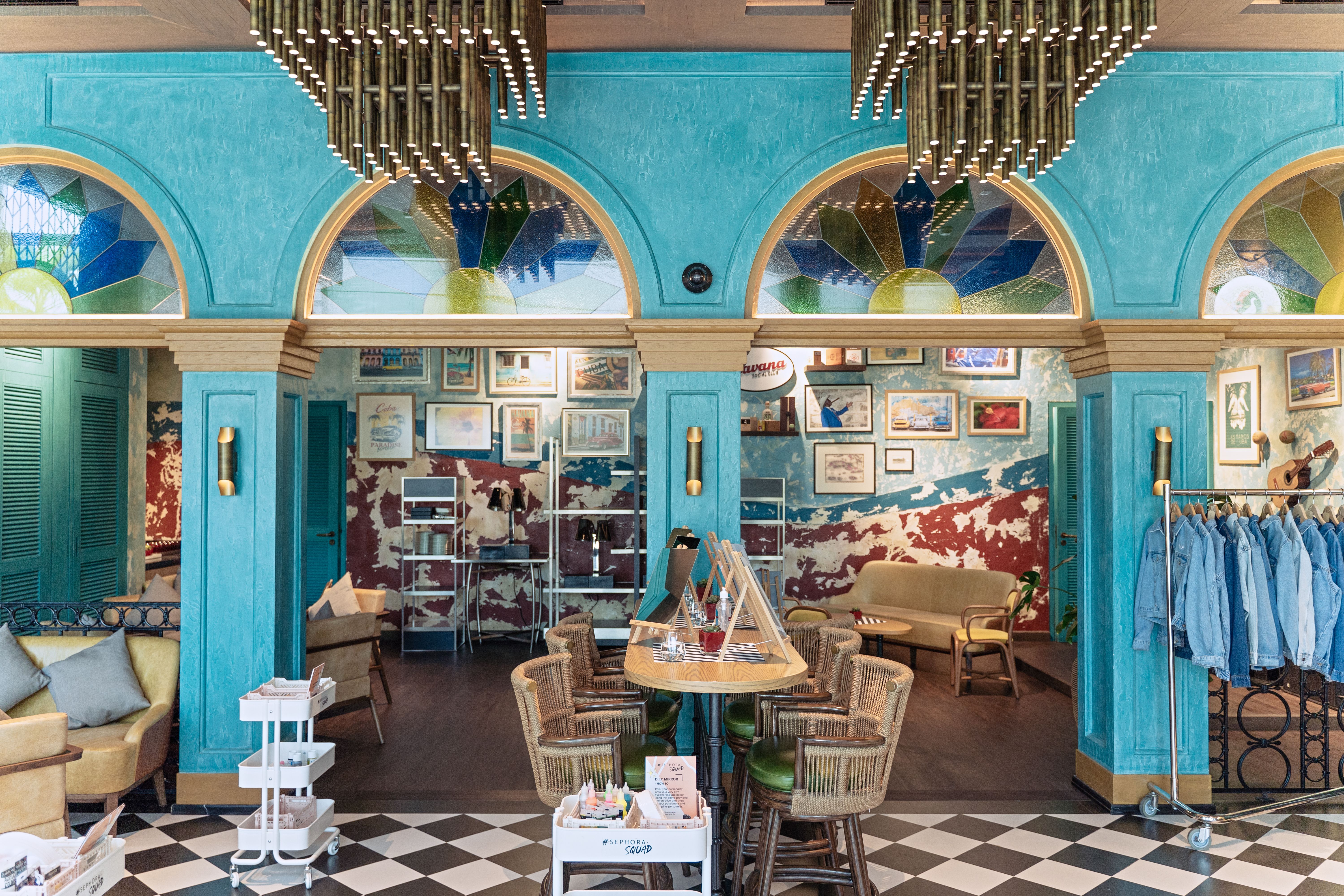 Commercial Decorating in Belgravia — woodwork brushed to a crisp, smooth line