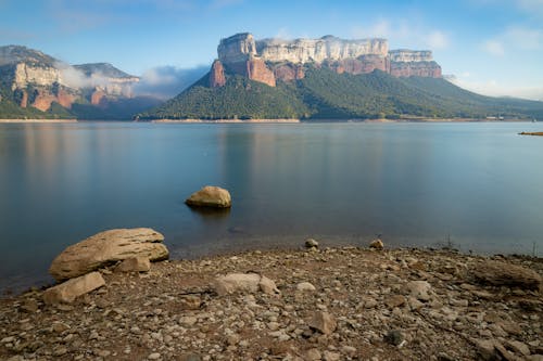 無料 サウ貯水池, スペイン, 山の無料の写真素材 写真素材