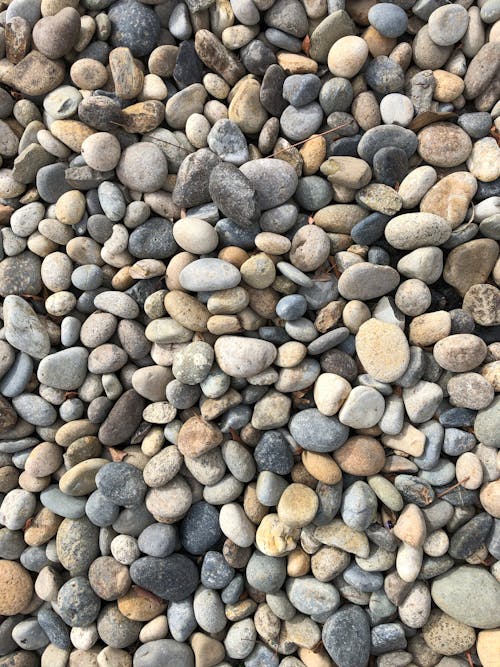 Free stock photo of pebbles, rock background Stock Photo
