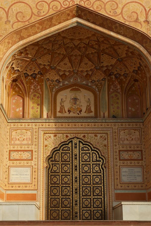 Doorway with Intricate Designs