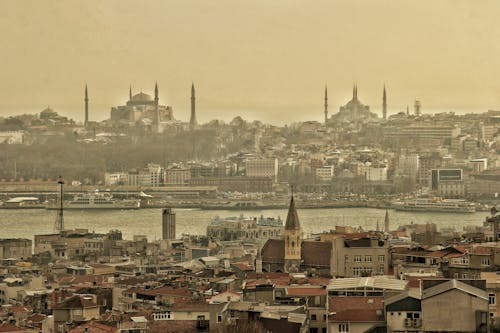 Panorama of Istanbul, Turkey 