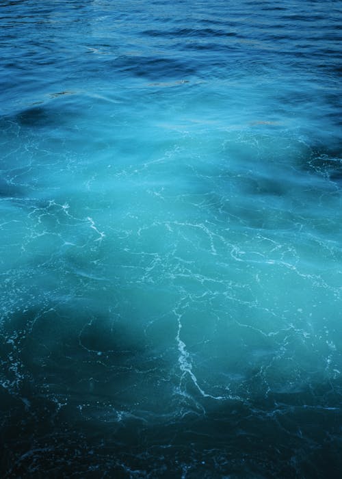 A Blue Water Waves