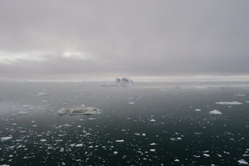 Darmowe zdjęcie z galerii z chmury deszczowe, lód, morze