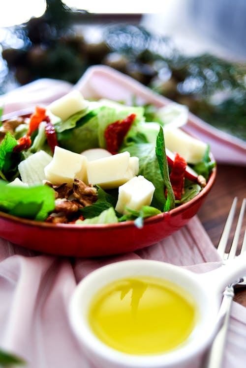 Free A Salad in a Bowl Stock Photo