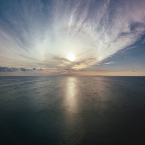 Free stock photo of ocean, sunset, water