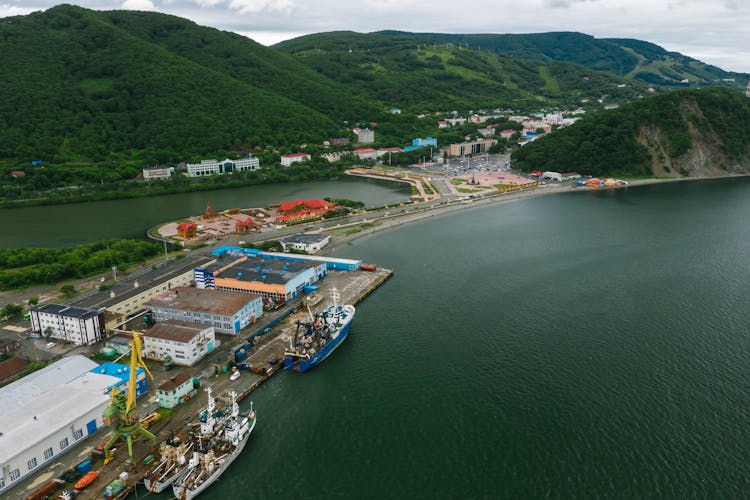 A Port Near The Mountains