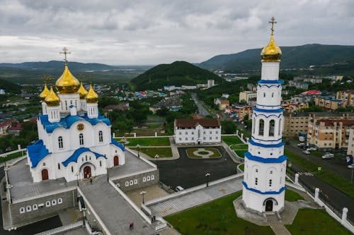 The Cathedral of Holy Life-Giving Trinity in Russia