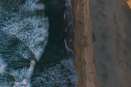 Fotobanka s bezplatnými fotkami na tému letecké snímkovanie, morský breh, pláž